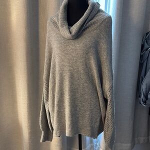 Vince Camuto Soft Gray Turtleneck Sweater